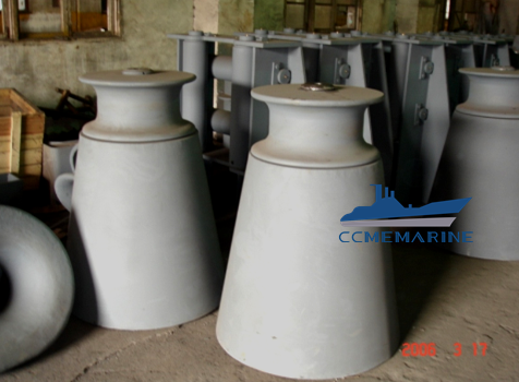 Marine Cleat Fairlead with Single Roller 