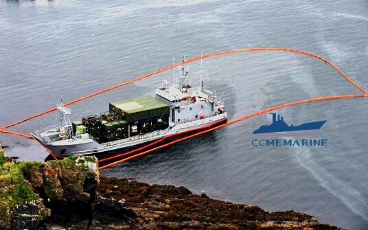 Oil Spill Containment Boom Solid Float PVC Oil Spill Boom