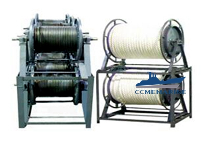 Marine Mooring Steel Cable Reel Fibre Wire Rope Reel 
