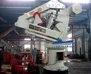 Marine Hydraulic Telescopic Knuckle Boom Crane 