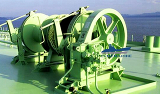 Marine Hydraulic Double Drum Towing Winch 