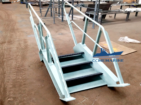 Marine Aluminum Wharf Bulwark Ladder