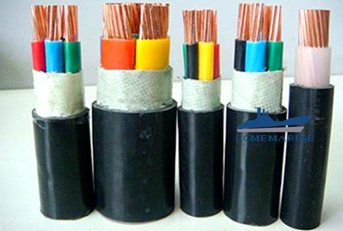 0.6/1kv Marine Cable XLPE Insulation PVC Sheath Material Type 