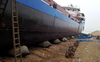 High Performance Inflatable Salvage Balloons Marine Rubber Airbags 