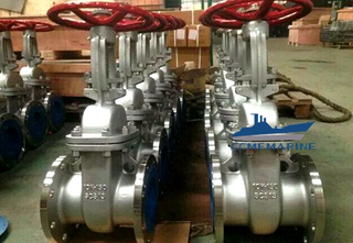Marine JIS F7364 Cast Iron 10K Gate Valve 