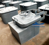 Marine Galvanized Steel Aluminum Oil Tight Hatch Cover 