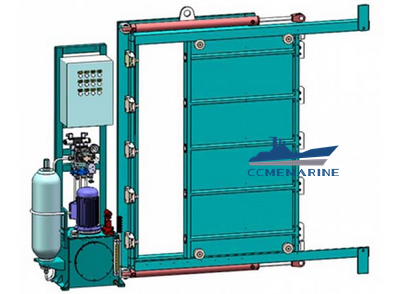 Marine Hydraulic Weathertight Sliding Door for Wheelhouse